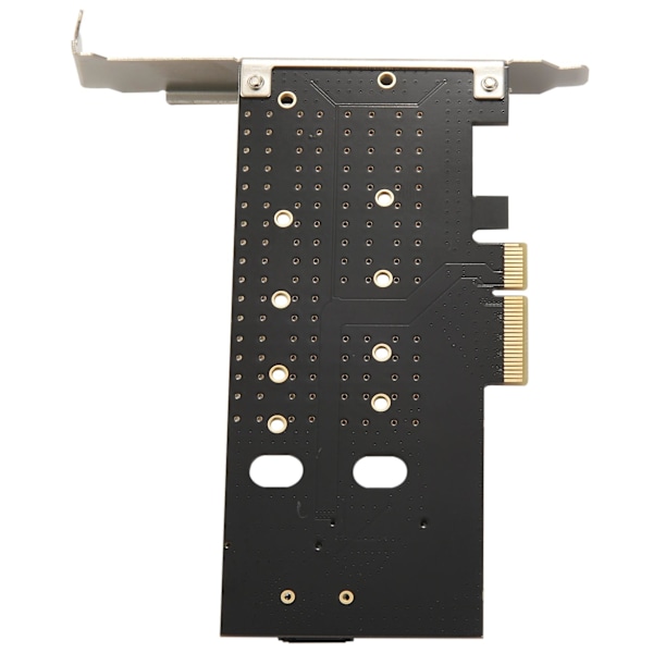 Dual M.2 PCIe Adapter, M2 SSD NVMe (M Key) Eller SATA (B Key) 22110 2280 2260 2242 2230 Til PCI-E 3.0 X 4 Host Controller Utvidelseskort For Stasjonær PC Pci