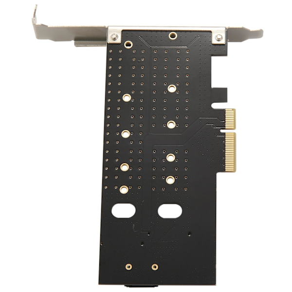 Dual M.2 PCIe Adapter, M2 SSD NVMe (M Key) Eller SATA (B Key) 22110 2280 2260 2242 2230 Til PCI-E 3.0 X 4 Værtscontroller Udvidelseskort Til Desktop PCI