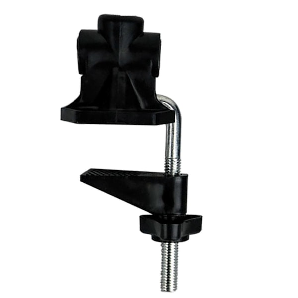 Justerbar Bordklemme Robust Metalholder til Bordlamper og Arbejdslamper - Alsidig Klemme til Mikrofonstativer og Mere