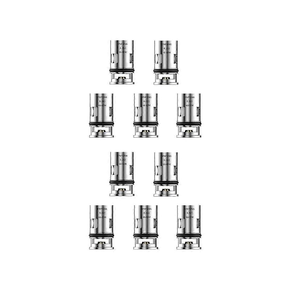 10 stk PNP Fordampererstatningscoil VM6 0,15 Ohm PnP Coil for DRAG X/DRAG Max /ARGUS Pro /ARGUS X /ARGUS GT