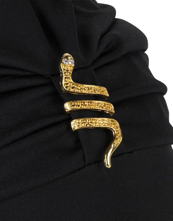 Fashy Stofbadehat med Dekorativ Broche