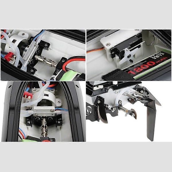 FT012-4 Halerorkomponentmontering for Feilun FT012 2.4G