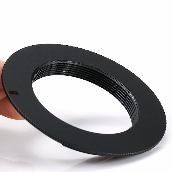 M42 objektiv til EF Mount Adapter sort