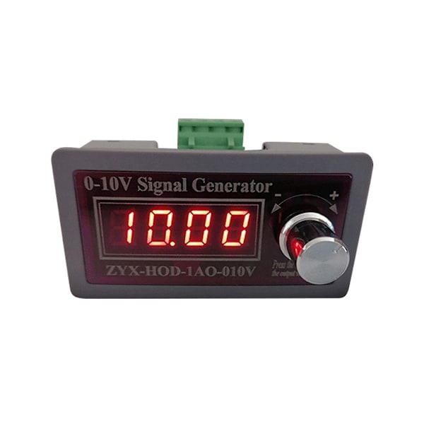 Justerbar spenningsanalog simulator 0-10V 5-10V Spenningssignalgenerator Signal Kilder PLC Signal