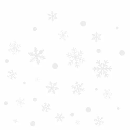 Julevinduesdekoration - Snefnug
