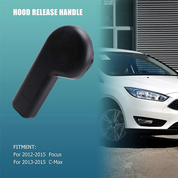 Hætteudløser Håndtag Knop Hættelås Træk Håndtag Arm til 2012-2015 Focus / C-Max CV6Z-16B626-A