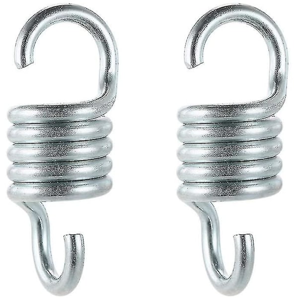 4\" Heavy Duty Hängmattestol Fjäder Veranda Gungor Fjäder, Punch Bag Fjäder Upphängningskrokar, 2pack