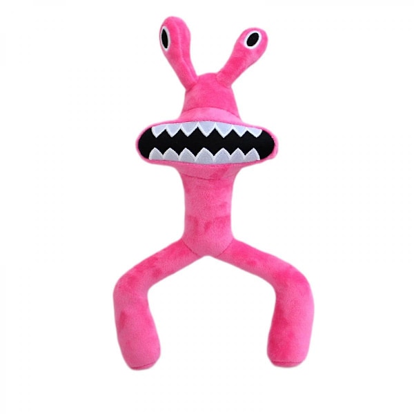 Rainbow Friends Plyschleksaker, 11,8\" Rainbow Friends Natt Plyschdjurdocka, Rainbow Friends För Fans Barn Födelsedag (rosa)
