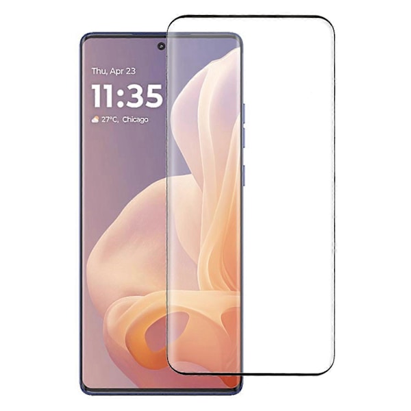 Motorola Moto G85 5G/S50 Neo 5G Näytönsuoja 3D Kaareva Karkaistu Lasi Kalvo Sivuliimalla