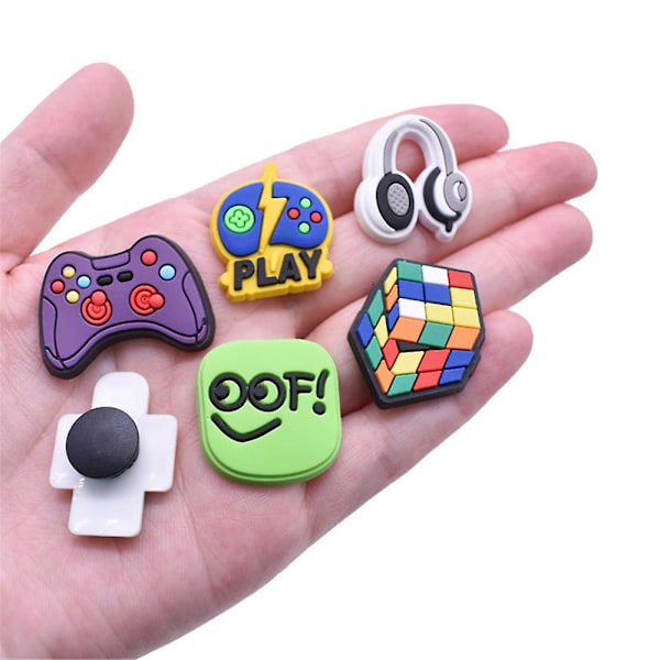 21 stk Roblox Spil Sko Dekoration Sko Charms Til Croc Clog Sandaler Dekoration Tilbehør Til Børn Voksne Fest Favoritgaver