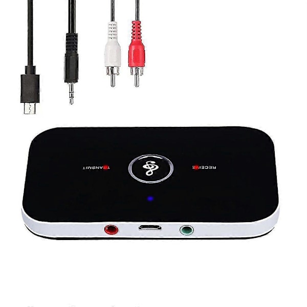 2-i-1 Audio Transmitter Receiver Trådløs Bluetooth