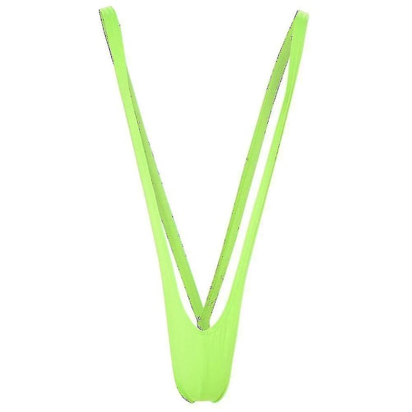 Neon Grön Borat Mankini för Män - Experter på gränsöverskridande e-handel