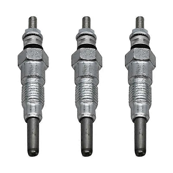 3ST Motorvärmare Glödstift 10mm för Kubota Motor D650 D750 D850