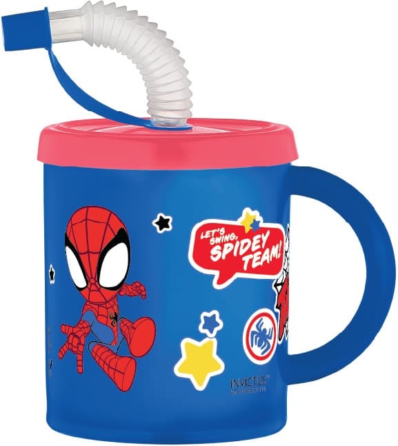 Spiderman Spidey Sugkopp, Plast 210 ml