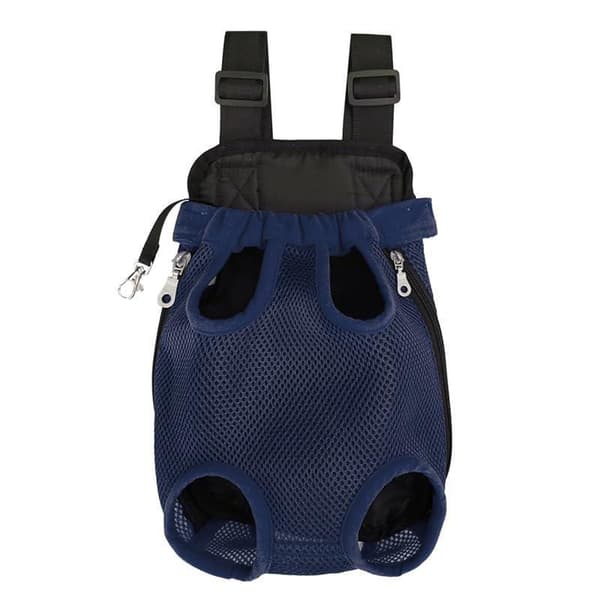 Pet Backpack - Adjustable, Front-Facing Backpack for Cats and Dogs with Extendable Legs. Easy to Take on Travel, Hiking, Camping