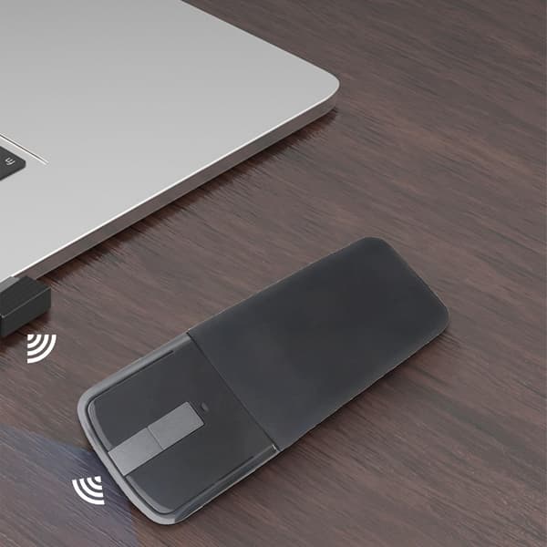 2.4Ghz Foldbar Trådløs Mus Folde Arc Touch Slim Mus Computermus til Surface PC Laptop