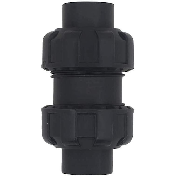 Kulkontrollventil 20 25 32 40 50 63mm Simbassäng Backventil Anti Backflöde Pvc Ventil Backventil (innerdiameter 32mm)