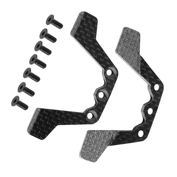 Kulfiber Drop Plate Kit TATT- til 1/10 TT02 RC Bil Opgraderingstilbehør
