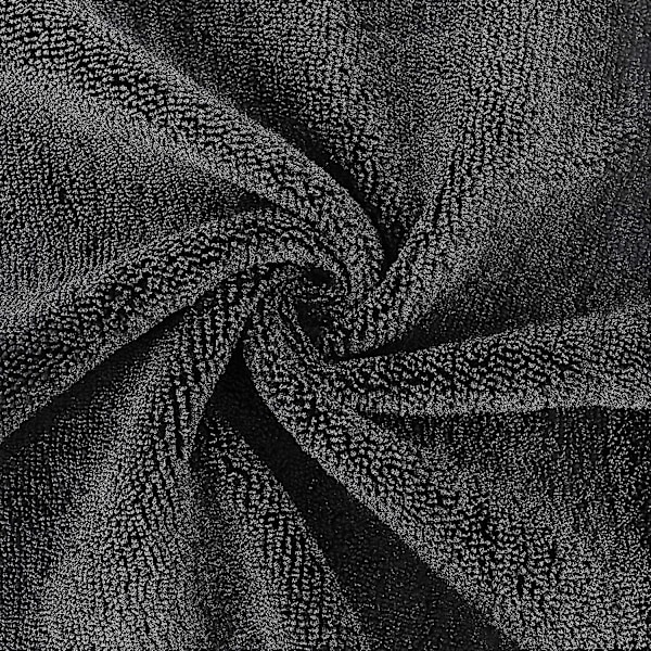 Premium Mikrokuitu Puhdistusliina, 30 X 30 Cm (12 Pakkausta) (musta)