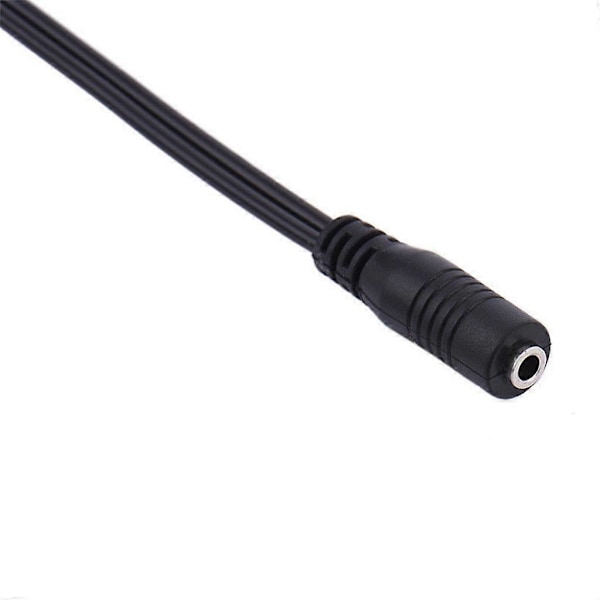 13-tommers 3,5 mm hun til 2 dobbel RCA hann - RCA til AUX Y Stereo Splitter Kabel
