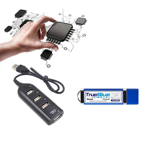 For Mini Game Hidden PACK 64GB Spil Stick til Drive Spil Tilbehør Retro Spilkonsol
