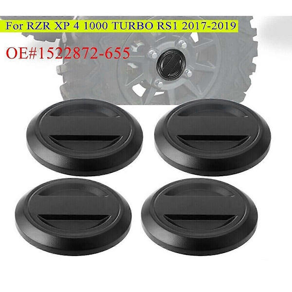 4 kpl Pyörän Rengas Vanne Keskikupin Suojus 1522872-655 malleihin 2017+ RZR XP XP4 RS1 1000 Turbo / Center