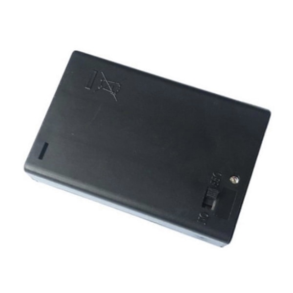 2 Stykker Professionel AA Batteriholder Udskiftning Sort til Varmesokker