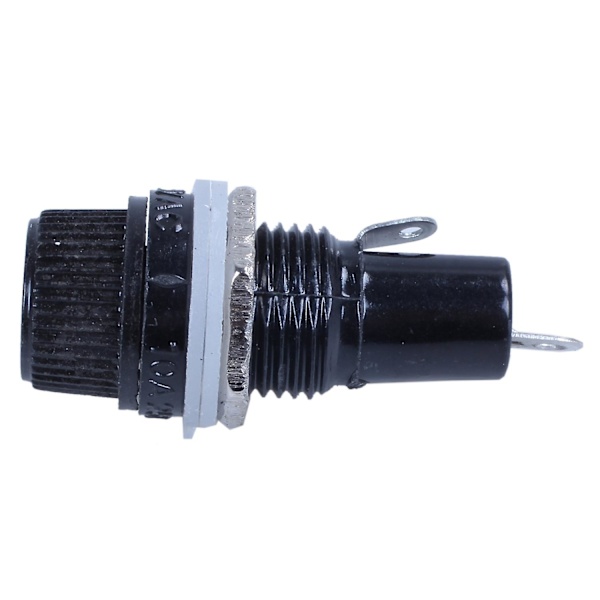 12 mm gevind med svejsepanelmonterings sikringsholder sokkel til sikringer 5x20 mm