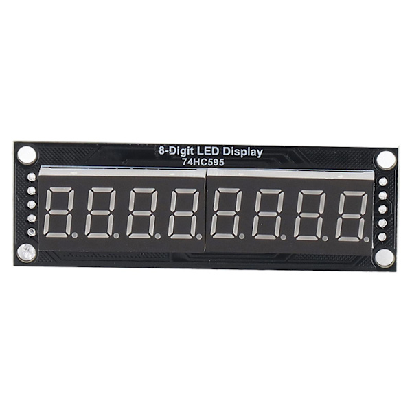 8 Bit 0.36in LED Digital Display Tube - Grønt Lys 7 Segment LED Ur Modul