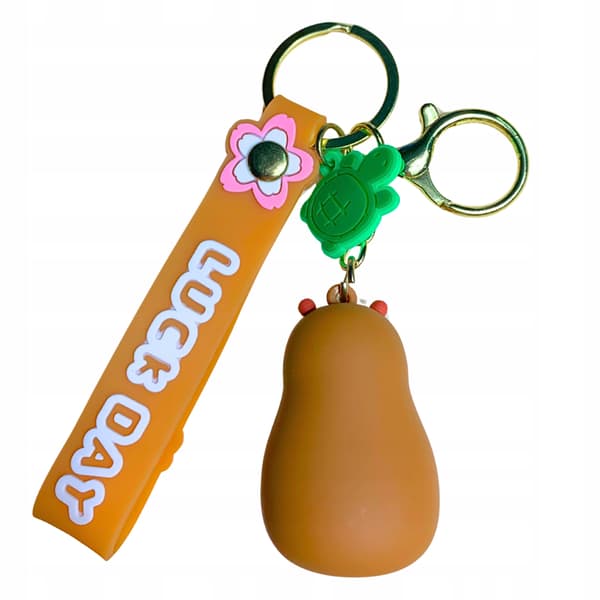 Avaimenperä Kapybara Shake Bubble Kapybara Auton Riipus Pieni Avaimenperä 3D