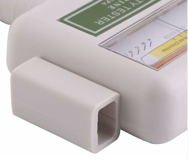 Gratis klor- og pH-tester 2 i 1 digital vannanalysemonitor