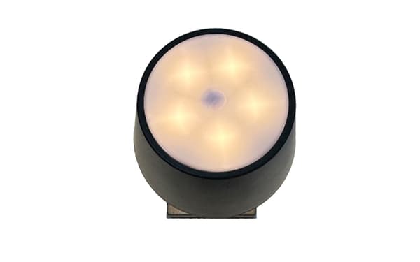 Bordlampe LED dimbar oppladbar svart