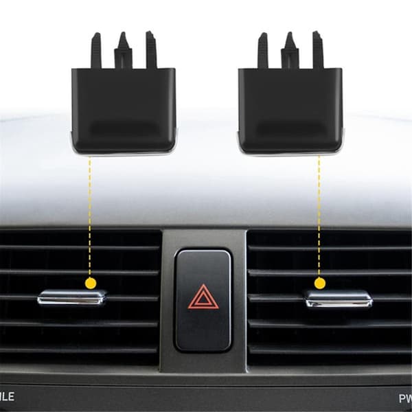 10 par Front Center Side Luftventil Udgangs Tab Clips, AC Ventil Justeringsspænde Reparationssæt til 2009-2013