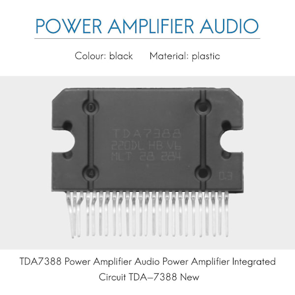 Tda7388 Forstærker Audio Forstærker Integreret Kredsløb Tda-7388 Ny