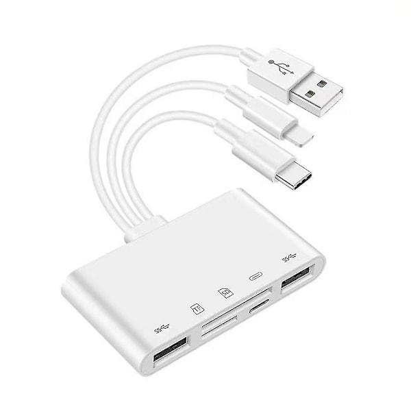 Otg Usb Kamera Multimemory Adapter For -sd Tf Kortleser Kit For For 13 Konverter