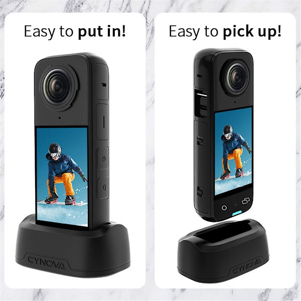 for X4 Silikon Stativbase Holder Montering til Insta 360 X4 Action Kamera Tilbehør