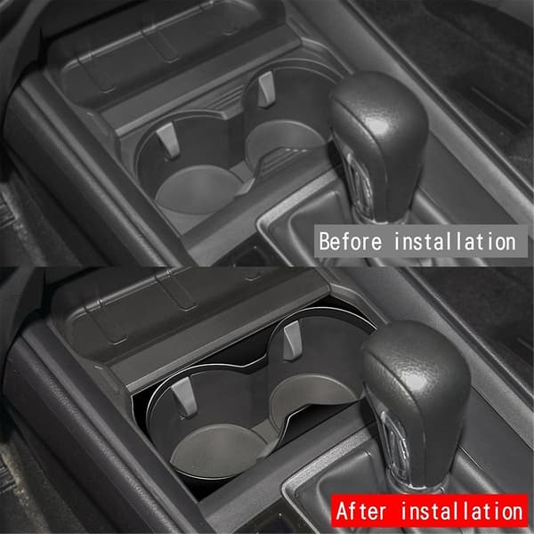Til -50 Cx50 2023 US Version Bil Blank Sort Central Kontrol Vandkopholder Panel Trim Ramme