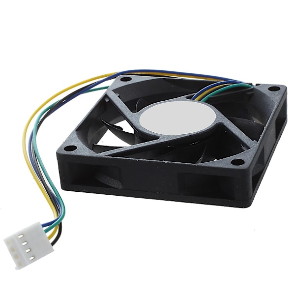 70x70x15mm 12V 4-stifts PWM PC-datorhölje CPU-kylare kylfläkt svart