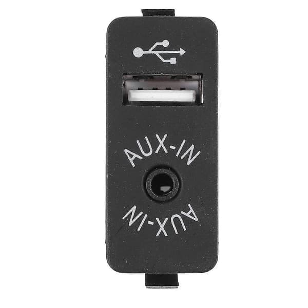Bil USB AUX-stik AUX-indgangsstikadapter til E81 E87 E90 F10 F12 E70 X4 X5 X6