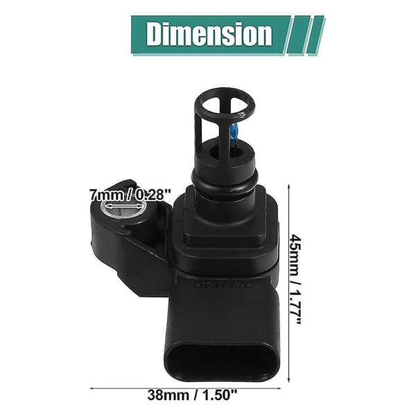 12681993 Innsugstrykksensor Manifold Trykksensor Temperatursensor for
