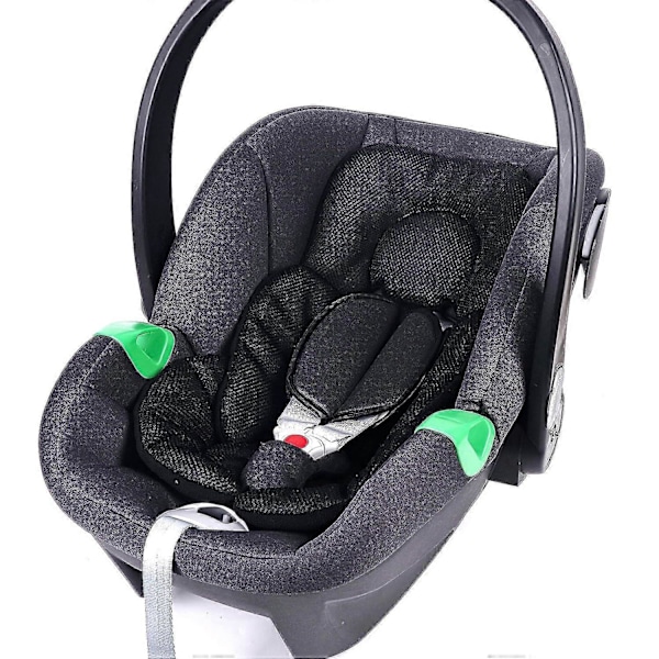 Nyfødt Baby Støttepude Spædbarnsindsats Åndbar Liner Kompatibel med Klapvogn