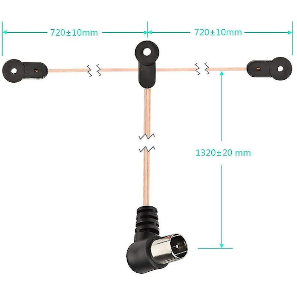 FM-antenne 75 Ohm