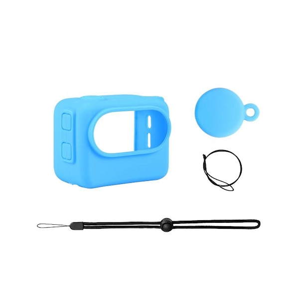 Skyddscase i silikon för Shadowstone Go3 tumstabiliseringskamera batteri med snodd