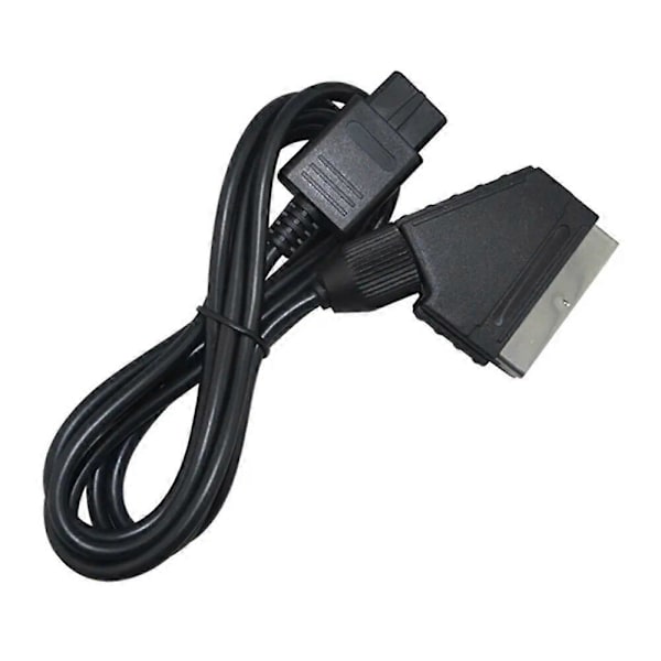 Høykvalitets A/V TV Videospillkabel Scart-kabel For SNES for Gamecube N64 Konsoll Kompatibel med NTSC-system
