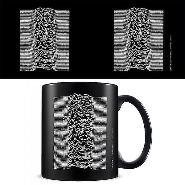 Joy Division Unknown Pleasures Vågform Mugg