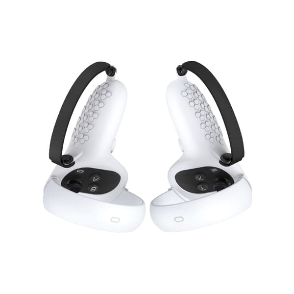 Protective Silicone Handle Cover for Meta/Oculus Quest 2 White