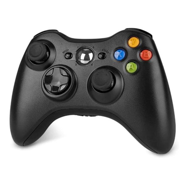 Wireless Gamepad Controller for Xbox 360 (Black)