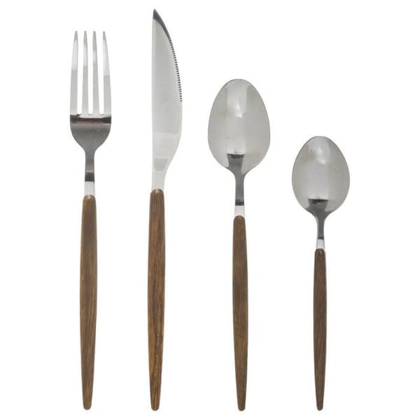 24-dels bestikksett \"Amazonia\" 21cm Natur