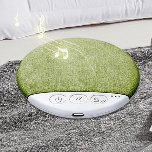 Sleep Speaker - Bluetooth - Ultra-thin (1.1 cm) - Pillow Speaker with Timer - 20-48 Hour Battery - White Noise - For Better Sleep - Wireless - Vege