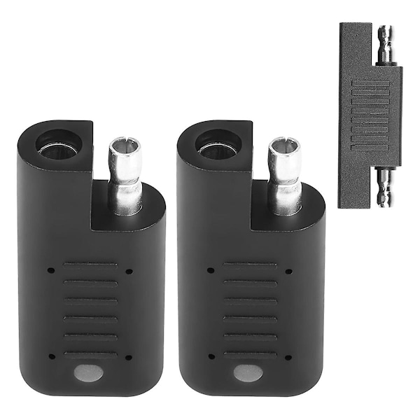 SAE Kortslutningsstik med LED-indikator, SAE Polaritetsomvendt Adapter, SAE Strømkabeltester S